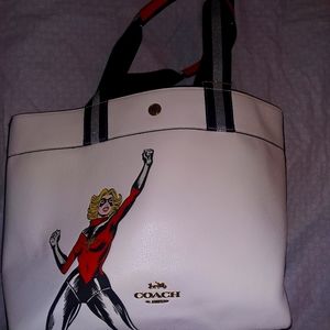 Coach Women's Nwt Coach Marvel X Tote leather
